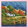 14ct Stamped Cross Stitch - Autumn (16*16cm)