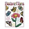 14ct Stamped Cross Stitch - Butterflies Plants (25*31cm)