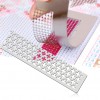 125 Diamond Painting Tools Square Drill Cross Stitch Point Drill Ruler (A)
